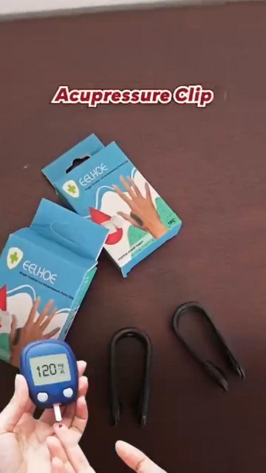 Sugar Control Accupressure Clip – Natural Blood Sugar Support