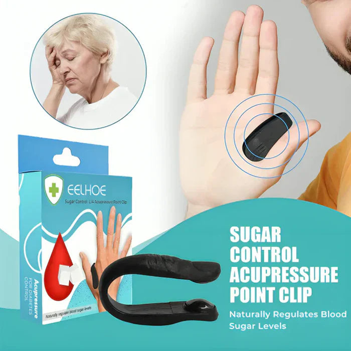 Sugar Control Accupressure Clip – Natural Blood Sugar Support