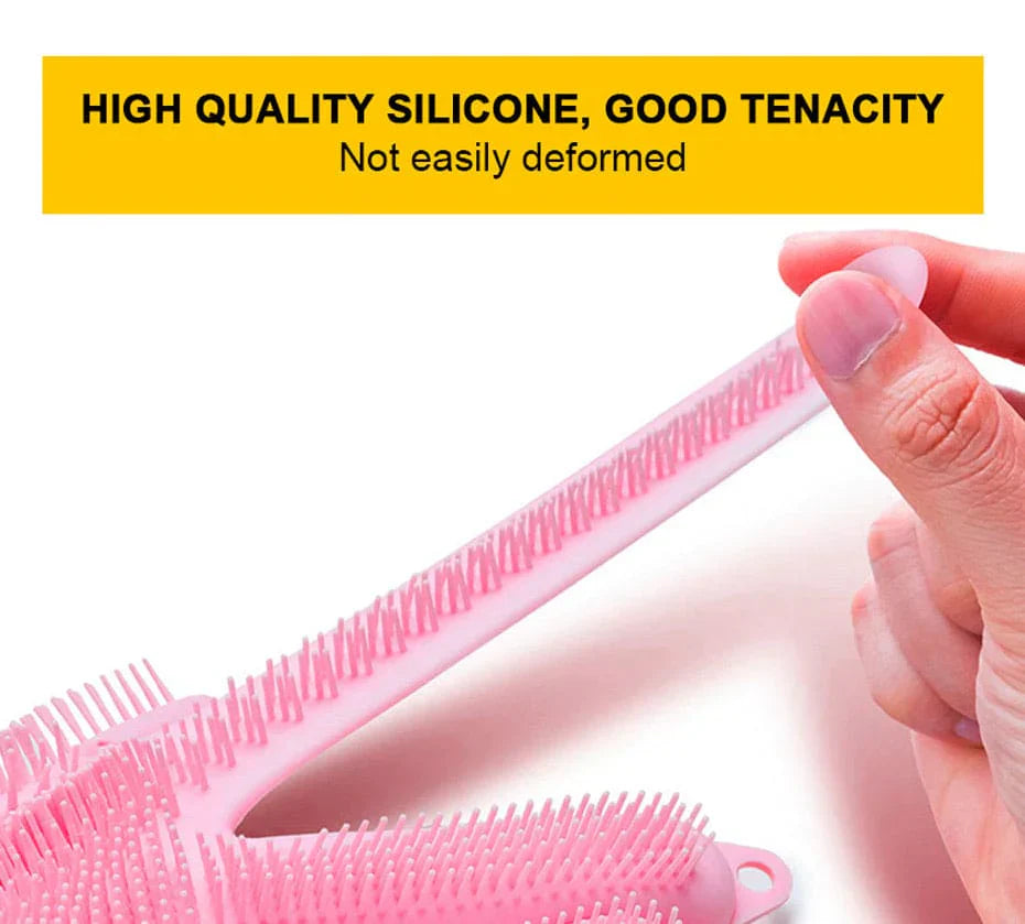 Silicone Washing Full Finger Gloves