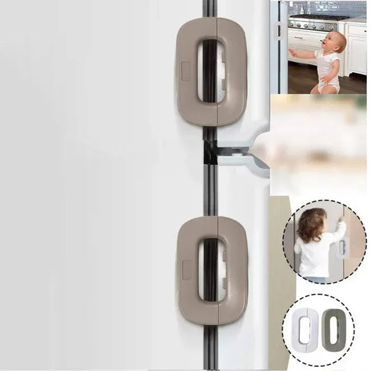Refrigerator Safety Lock for Kids | Baby Proof Fridge Door Latch