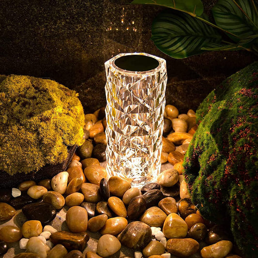 Crystal Lamp | Elegant LED Crystal Lamps for Home & Bedroom Décor"