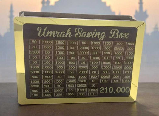 Umrah Saving Box 😍 | Flat 50% OFF ️‍🔥 SAVE RS-210000
