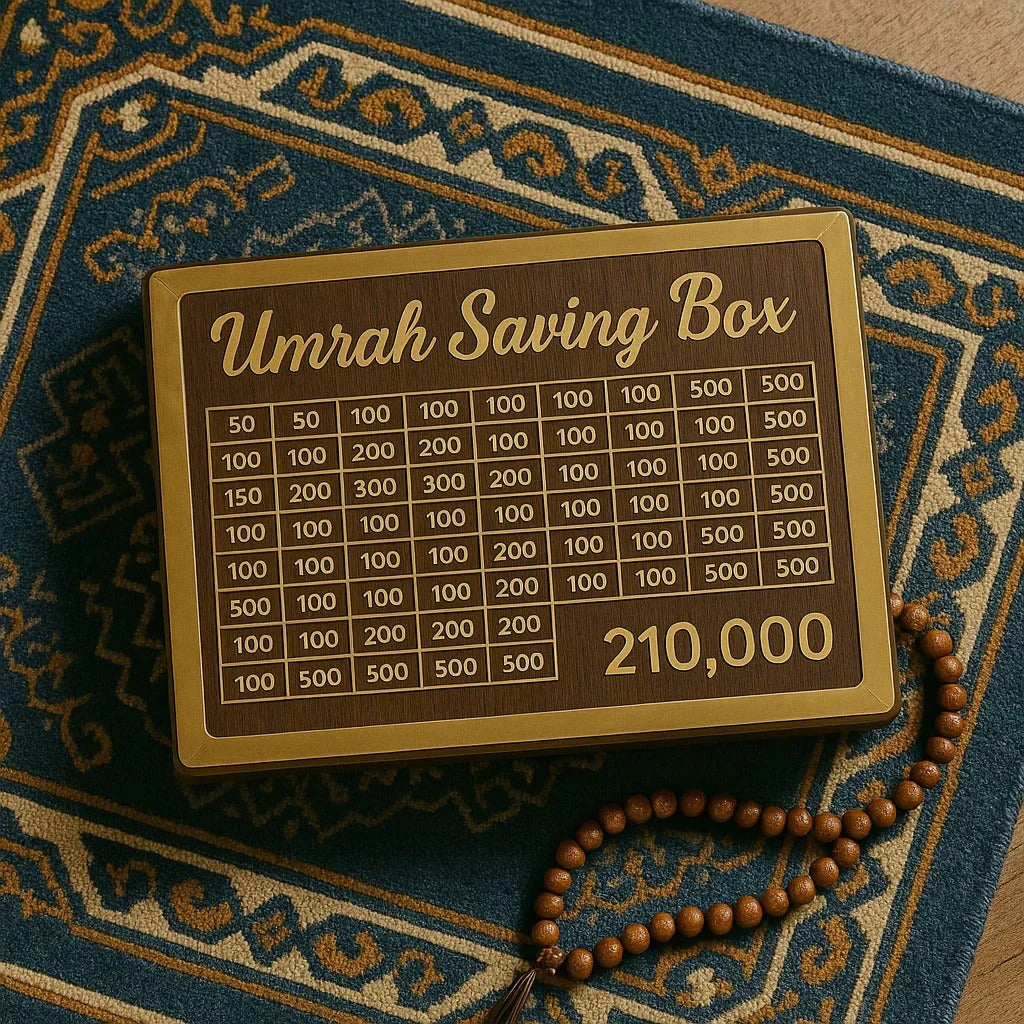 Umrah Saving Box 😍 | Flat 50% OFF ️‍🔥 SAVE RS-210000