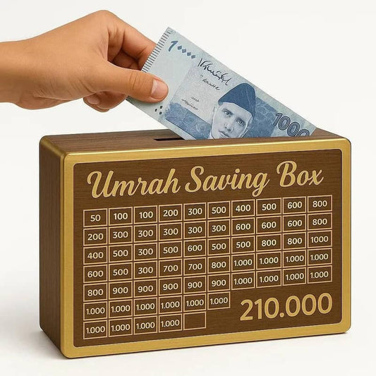 Umrah Saving Box 😍 | Flat 50% OFF ️‍🔥 SAVE RS-210000