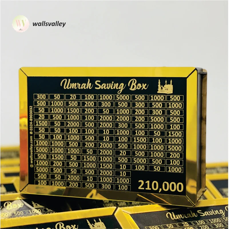 Umrah Saving Box 😍 | Flat 50% OFF ️‍🔥 SAVE RS-210000