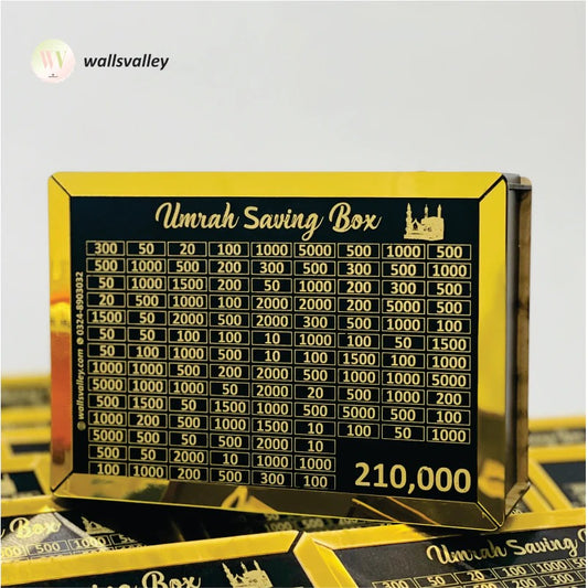 Umrah Saving Box 😍 | Flat 50% OFF ️‍🔥 SAVE RS-210000