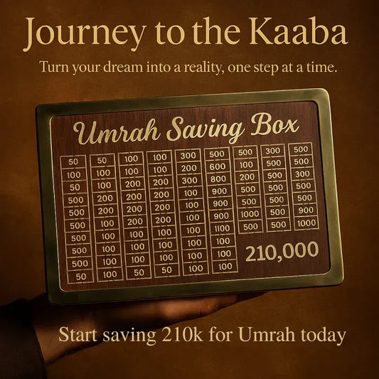 Umrah Saving Box 😍 | Flat 50% OFF ️‍🔥 SAVE RS-210000