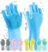 Silicone Washing Full Finger Gloves